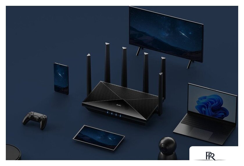 Wi-Fi роутер Cudy WR6500H 1.0 - Изображение №4 — Интернет-магазин ПроЗаказ