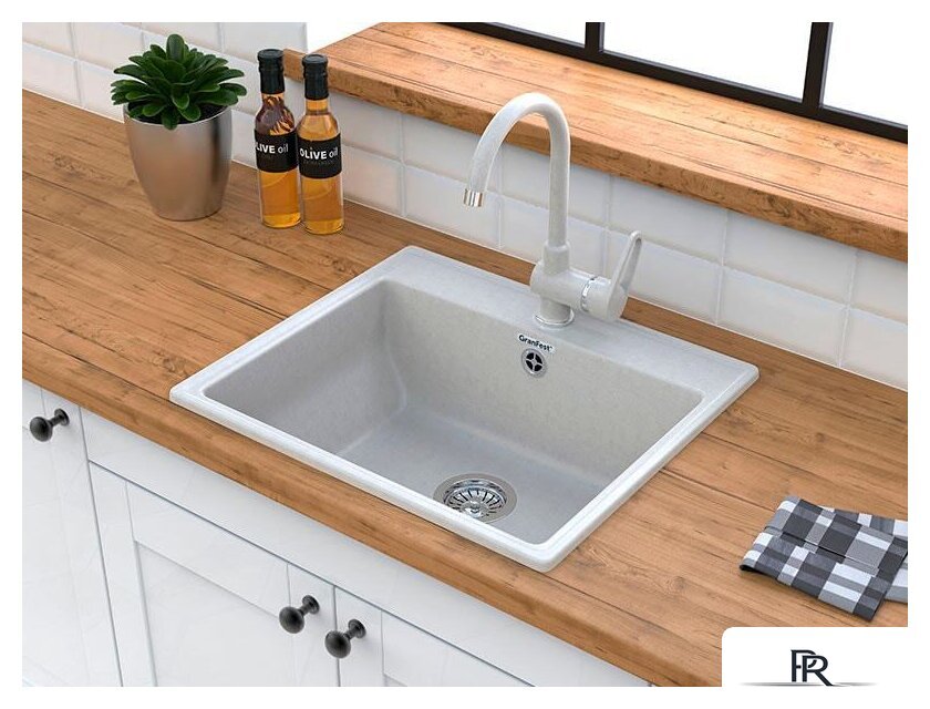 Кухонная мойка GranFest GF-V-580 (черный) - Изображение №3 — Интернет-магазин ПроЗаказ