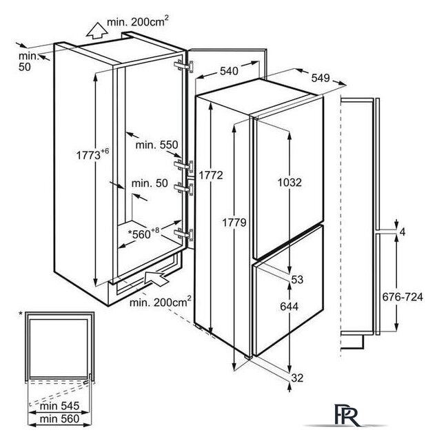 Холодильник Electrolux RNT8TE18S - Изображение №6 — Интернет-магазин ПроЗаказ