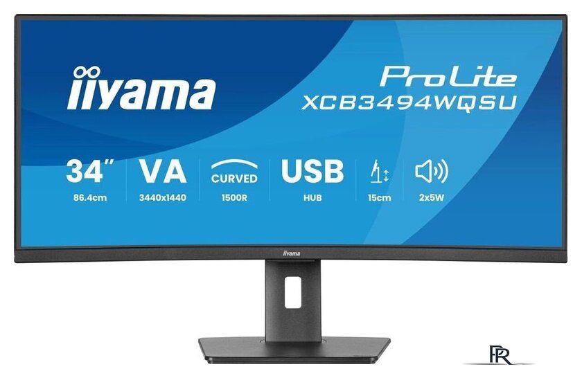 Монитор iiyama ProLite XCB3497WQSNPH-B1 - Изображение №1 — Интернет-магазин ПроЗаказ