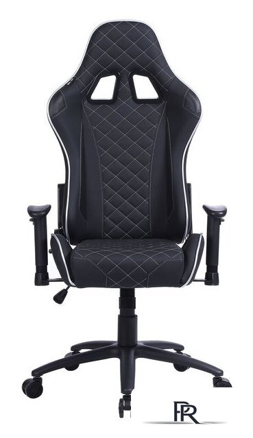 Игровое (геймерское) кресло CACTUS CS-CHR-030BLS (черный/серебристый) - Изображение №2 — Интернет-магазин ПроЗаказ