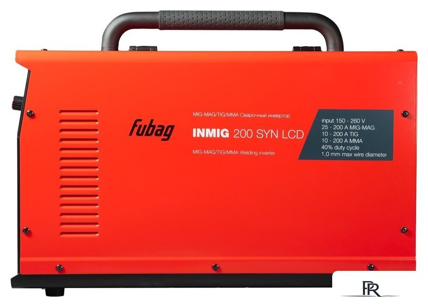 Сварочный инвертор Fubag INMIG 200 SYN LCD - Изображение №4 — Интернет-магазин ПроЗаказ