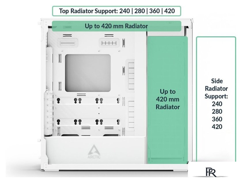 Корпус Arctic Xtender ACPCC00014A - Изображение №13 — Интернет-магазин ПроЗаказ