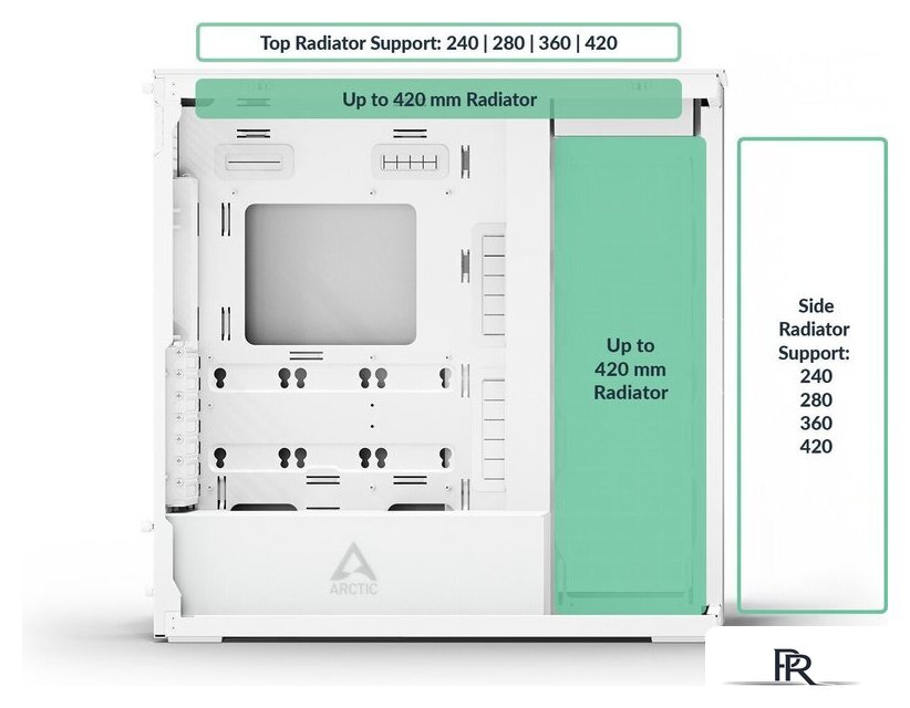 Корпус Arctic Xtender ACPCC00014A - Изображение №12 — Интернет-магазин ПроЗаказ
