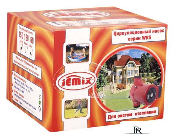 Циркуляционный насос Jemix WRS-32/8-180 - Изображение №3 — Интернет-магазин ПроЗаказ