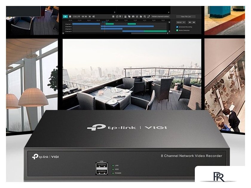 Сетевой видеорегистратор TP-Link Vigi NVR1008H - Изображение №4 — Интернет-магазин ПроЗаказ
