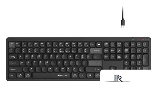 Клавиатура A4Tech Fstyler FBX55C (черный) - Изображение №1 — Интернет-магазин ПроЗаказ