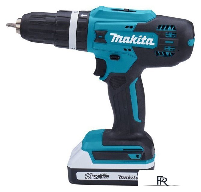 Ударная дрель-шуруповерт Makita HP488D006 (с 2-мя АКБ, кейс) - Изображение №4 — Интернет-магазин ПроЗаказ