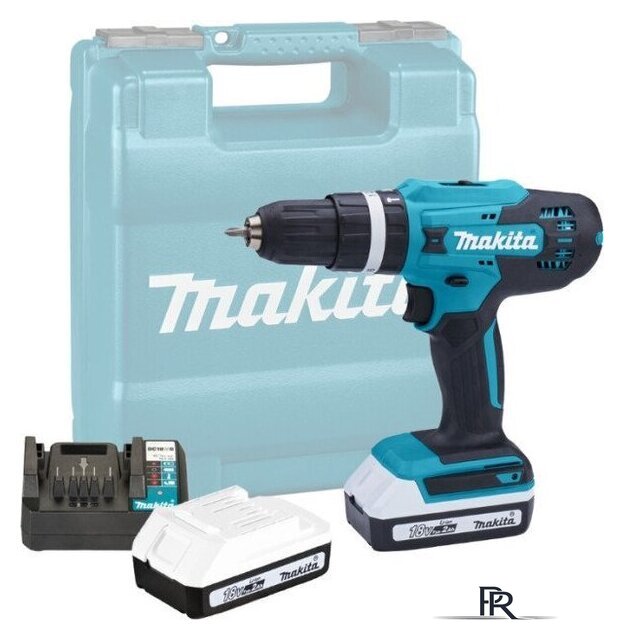Ударная дрель-шуруповерт Makita HP488D006 (с 2-мя АКБ, кейс) - Изображение №1 — Интернет-магазин ПроЗаказ