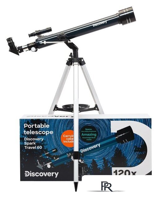 Телескоп Discovery Spark Travel 60 (с книгой) - Изображение №2 — Интернет-магазин ПроЗаказ