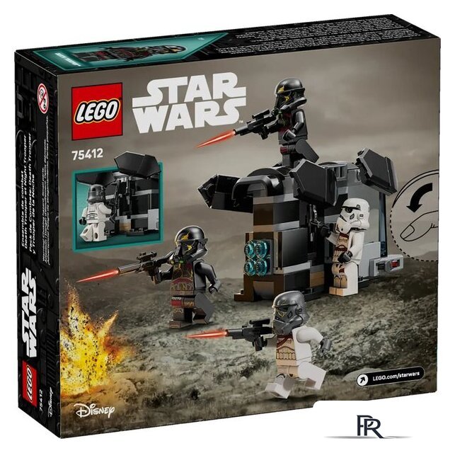 Конструктор LEGO Star Wars Боевой набор Смертельный солдат и Ночной солдат 75412 - Изображение №2 — Интернет-магазин ПроЗаказ