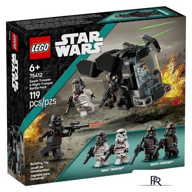 Конструктор LEGO Star Wars Боевой набор Смертельный солдат и Ночной солдат 75412 - Изображение №1 — Интернет-магазин ПроЗаказ