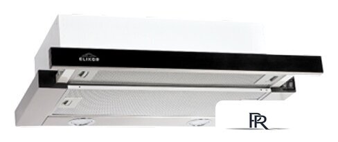 Кухонная вытяжка Elikor Интегра Glass 45Н-400-В2Д (нержавеющая сталь/черное стекло) (943434) - Изображение №1 — Интернет-магазин ПроЗаказ