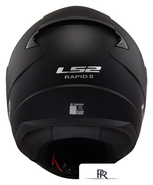 Мотошлем LS2 FF353 Rapid 2 Solid (XXL, черный матовый) - Изображение №10 — Интернет-магазин ПроЗаказ