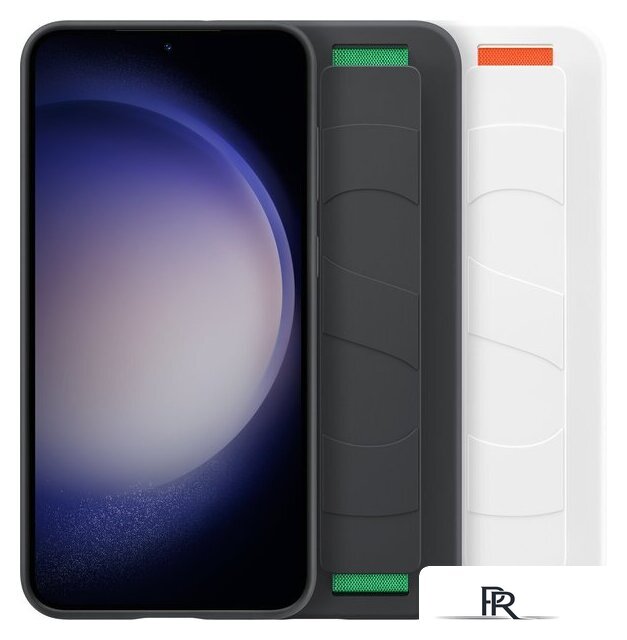 Чехол для телефона Samsung Silicone Grip Case S23+ (черный) - Изображение №7 — Интернет-магазин ПроЗаказ