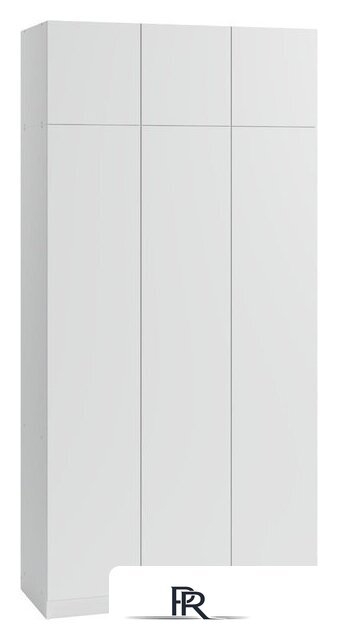 Шкаф распашной Soma Lord Lite 3-х створчатый 120x240 (белый) - Изображение №1 — Интернет-магазин ПроЗаказ