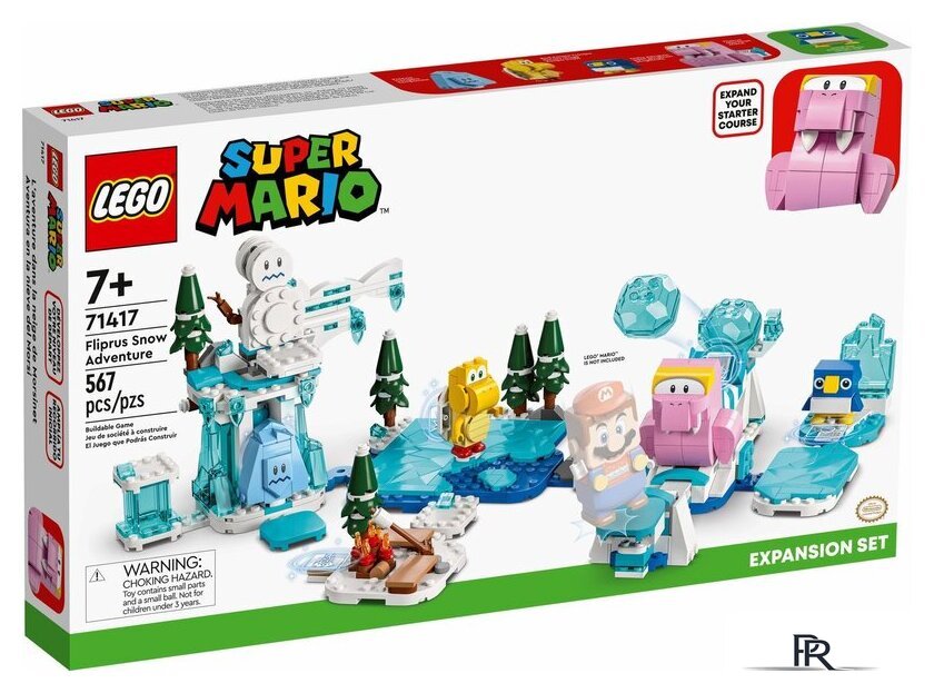 Конструктор LEGO Super Mario 71417 Дополнительный набор: Снежное приключение Флипруса - Изображение №1 — Интернет-магазин ПроЗаказ