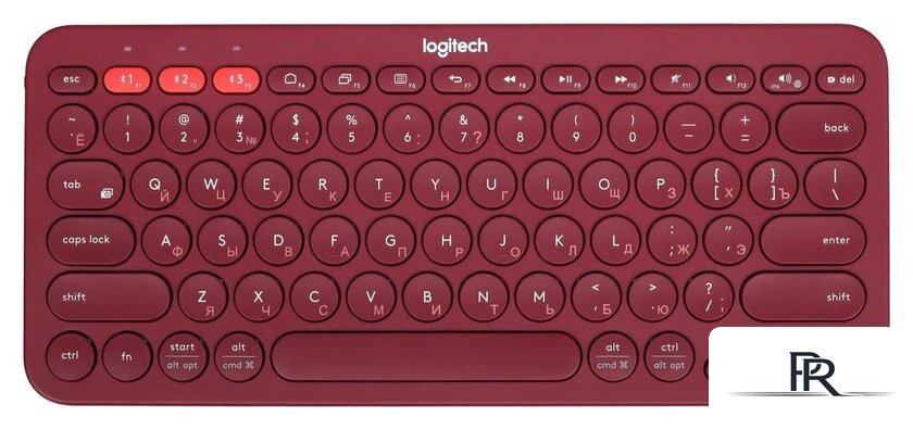 Клавиатура Logitech Multi-Device K380 Bluetooth 920-007655 (красный) - Изображение №1 — Интернет-магазин ПроЗаказ