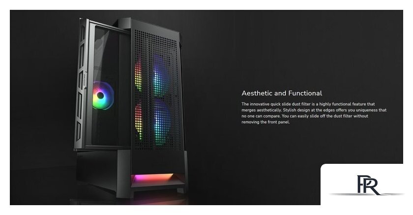 Корпус Cougar Duoface RGB CGR-5ZD1W-RGB - Изображение №3 — Интернет-магазин ПроЗаказ