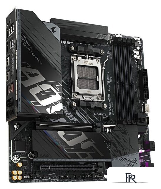 Материнская плата Gigabyte X870M Aorus Elite WiFi7 - Изображение №3 — Интернет-магазин ПроЗаказ