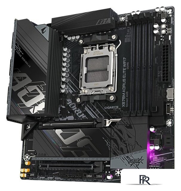 Материнская плата Gigabyte X870M Aorus Elite WiFi7 - Изображение №2 — Интернет-магазин ПроЗаказ