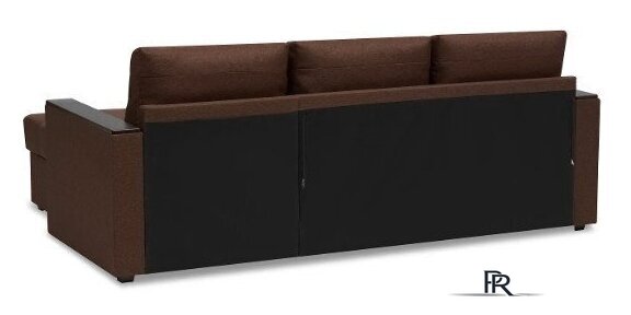 Диван Mio Tesoro Атланта Лайт 111 (Savana Chocolate/Ecostile Chocolate) - Изображение №5 — Интернет-магазин ПроЗаказ