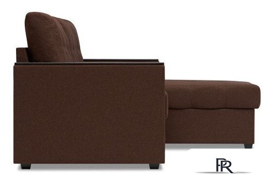 Диван Mio Tesoro Атланта Лайт 111 (Savana Chocolate/Ecostile Chocolate) - Изображение №4 — Интернет-магазин ПроЗаказ