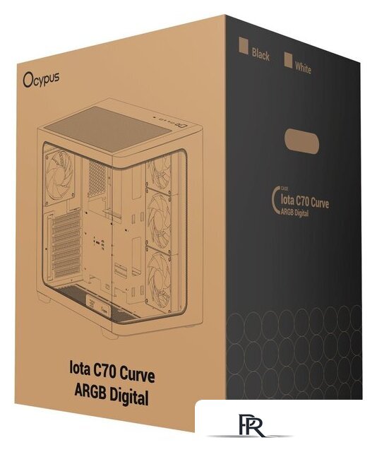 Корпус Ocypus Iota C70 Curve BK ARGB - Изображение №11 — Интернет-магазин ПроЗаказ