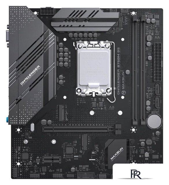 Материнская плата Maxsun Challenger B760M D5 - Изображение №1 — Интернет-магазин ПроЗаказ