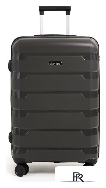 Чемодан-спиннер Pride PP-9602 (S, серый) - Изображение №2 — Интернет-магазин ПроЗаказ