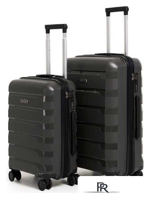 Чемодан-спиннер Pride PP-9602 (S, серый) - Изображение №5 — Интернет-магазин ПроЗаказ