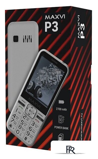 Кнопочный телефон Maxvi P3 (черный) - Изображение №13 — Интернет-магазин ПроЗаказ