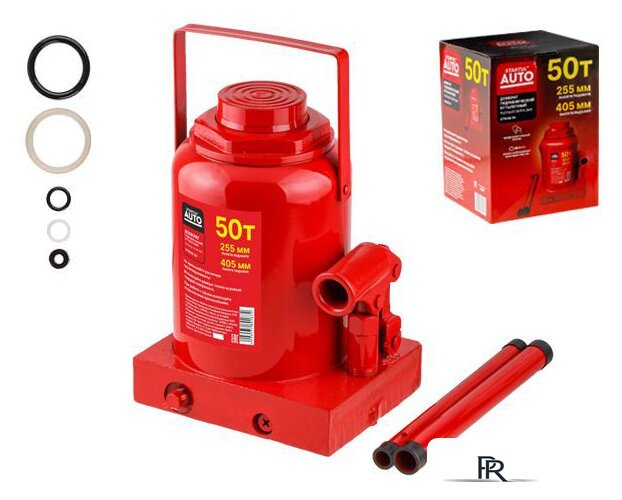 Бутылочный домкрат Startul Auto ST8018-50 50т - Изображение №1 — Интернет-магазин ПроЗаказ