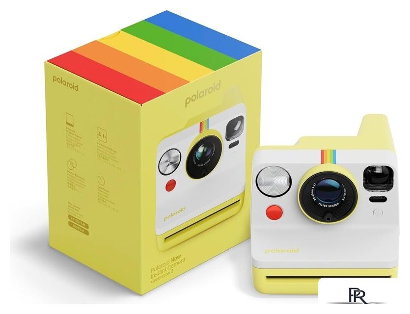 Фотоаппарат Polaroid Now Instant Camera Generation 3 (желтый/белый) - Изображение №3 — Интернет-магазин ПроЗаказ