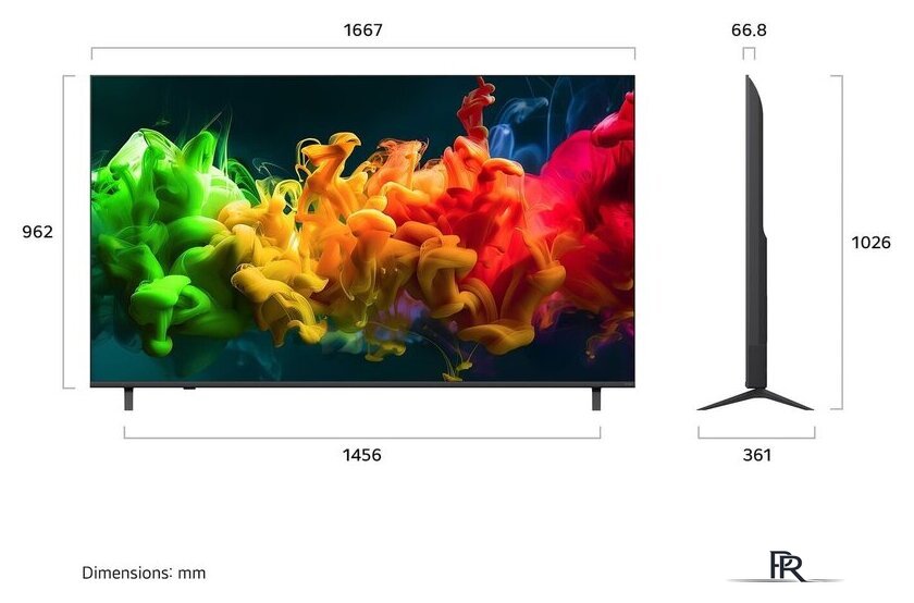 MiniLED телевизор LG QNED evo AI QNED80 75QNED80B6A - Изображение №2 — Интернет-магазин ПроЗаказ