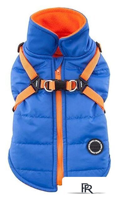 Шлейка-жилетка Puppia Mountaineer II PAPD-VT1366-RB-XXL (голубой) - Изображение №1 — Интернет-магазин ПроЗаказ