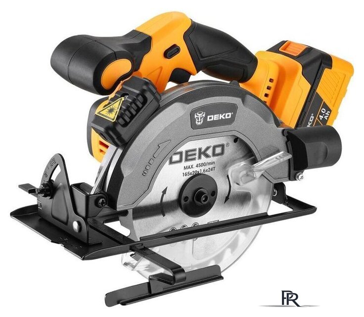 Дисковая (циркулярная) пила Deko DKCS20DA 085-1155 (с 1-им АКБ) - Изображение №4 — Интернет-магазин ПроЗаказ