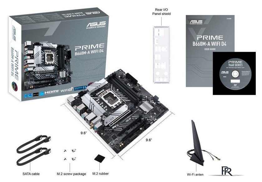 Материнская плата ASUS Prime B660M-A WIFI D4 - Изображение №6 — Интернет-магазин ПроЗаказ