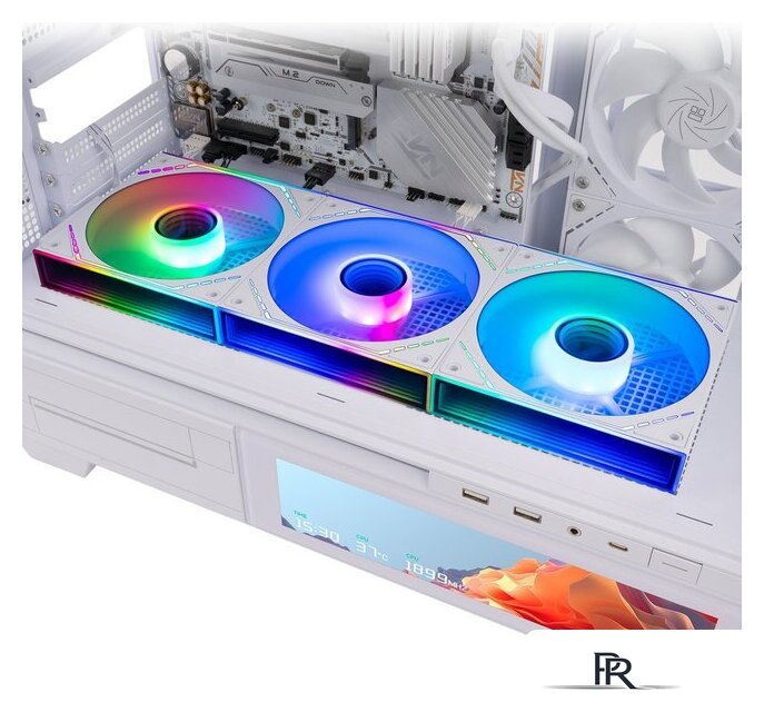 Комплект вентиляторов для корпуса Thermalright TL-M12QRW-S X3 (белый) - Изображение №7 — Интернет-магазин ПроЗаказ