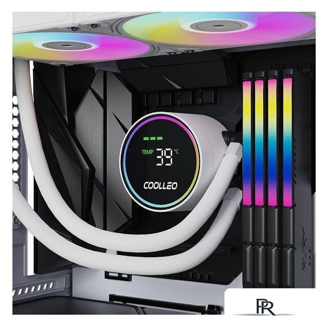 Система жидкостного охлаждения для процессора Coolleo DIG-360-WH - Изображение №6 — Интернет-магазин ПроЗаказ