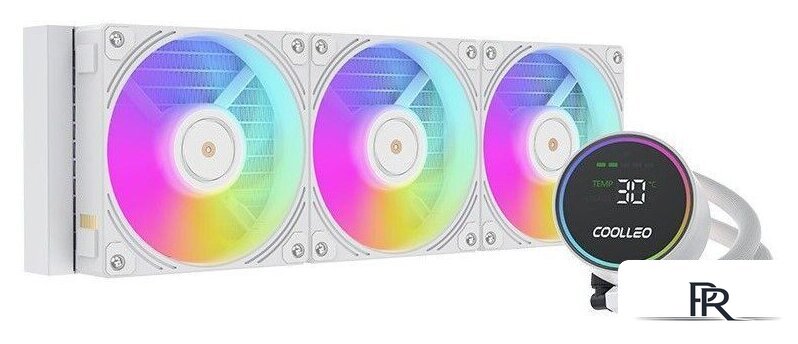 Система жидкостного охлаждения для процессора Coolleo DIG-360-WH - Изображение №1 — Интернет-магазин ПроЗаказ