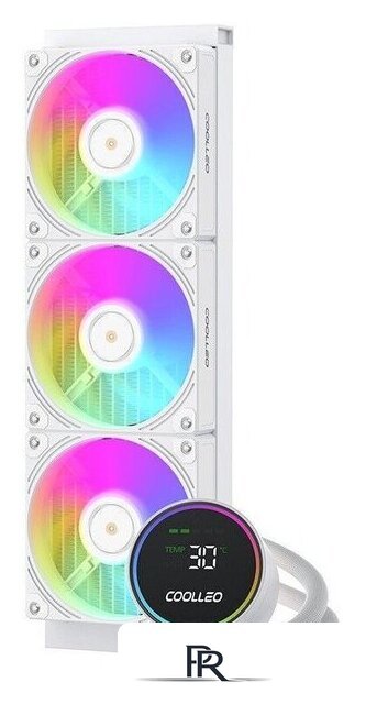 Система жидкостного охлаждения для процессора Coolleo DIG-360-WH - Изображение №3 — Интернет-магазин ПроЗаказ