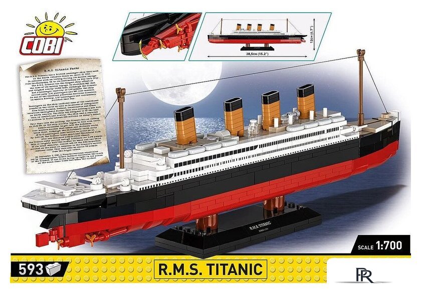 Конструктор Cobi Historical Collection R.M.S. Titanic - Изображение №4 — Интернет-магазин ПроЗаказ