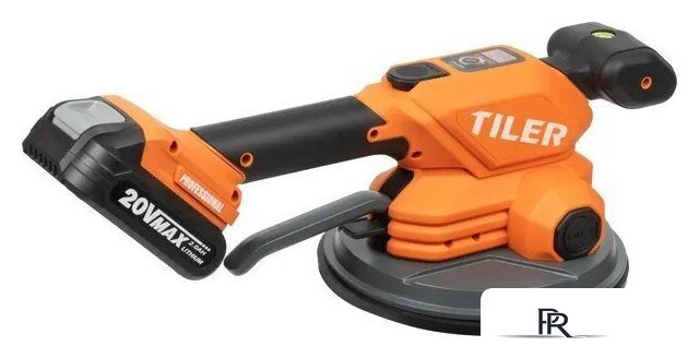 Стеклодомкрат (присоска для стекла и плитки) Tiler Vibro 4986 (с 2-мя АКБ, кейс) - Изображение №3 — Интернет-магазин ПроЗаказ