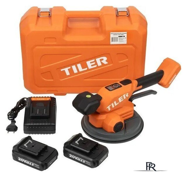 Стеклодомкрат (присоска для стекла и плитки) Tiler Vibro 4986 (с 2-мя АКБ, кейс) - Изображение №6 — Интернет-магазин ПроЗаказ