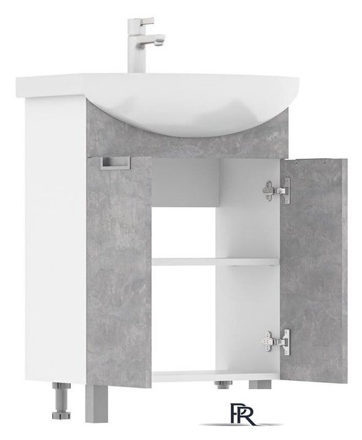  Volna Тумба с умывальником Vario Z 50.2D Рива 50 (напольная) - Изображение №2 — Интернет-магазин ПроЗаказ