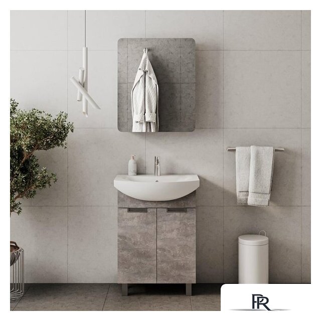  Volna Тумба с умывальником Vario Z 50.2D Рива 50 (напольная) - Изображение №5 — Интернет-магазин ПроЗаказ