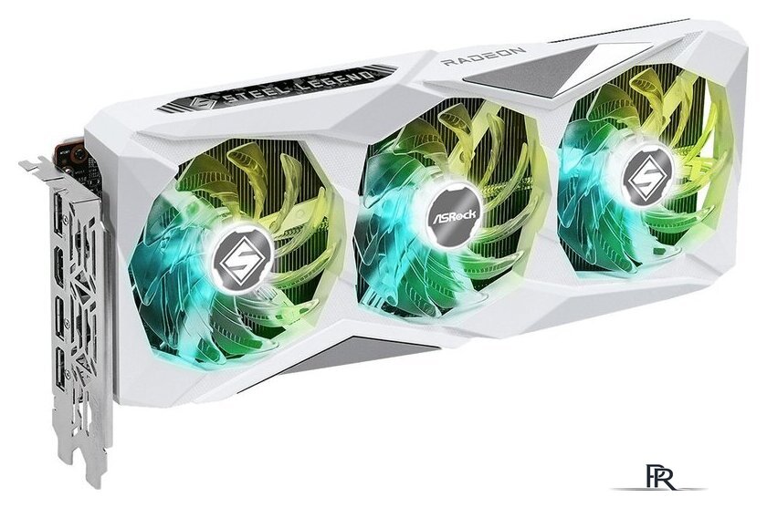 Видеокарта ASRock Radeon RX 7600 Steel Legend 8GB OC RX7600 SL 8GO - Изображение №1 — Интернет-магазин ПроЗаказ