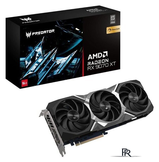 Видеокарта Acer Predator BiFrost Radeon RX 9070 XT OC 16GB DP.Z4FWW.P01 - Изображение №5 — Интернет-магазин ПроЗаказ