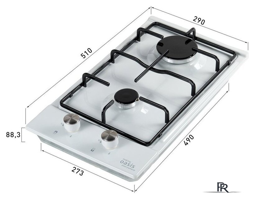 Варочная панель Making Oasis Everywhere P-MEWGD - Изображение №8 — Интернет-магазин ПроЗаказ